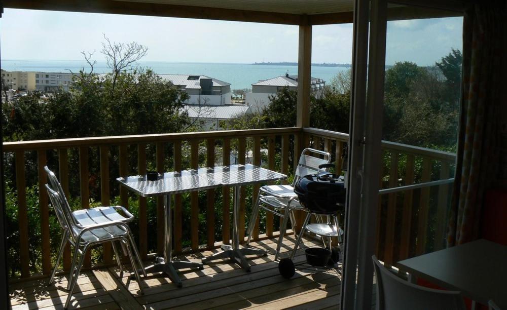 Camping Les Sables Blancs Concarneau Eksteriør bilde