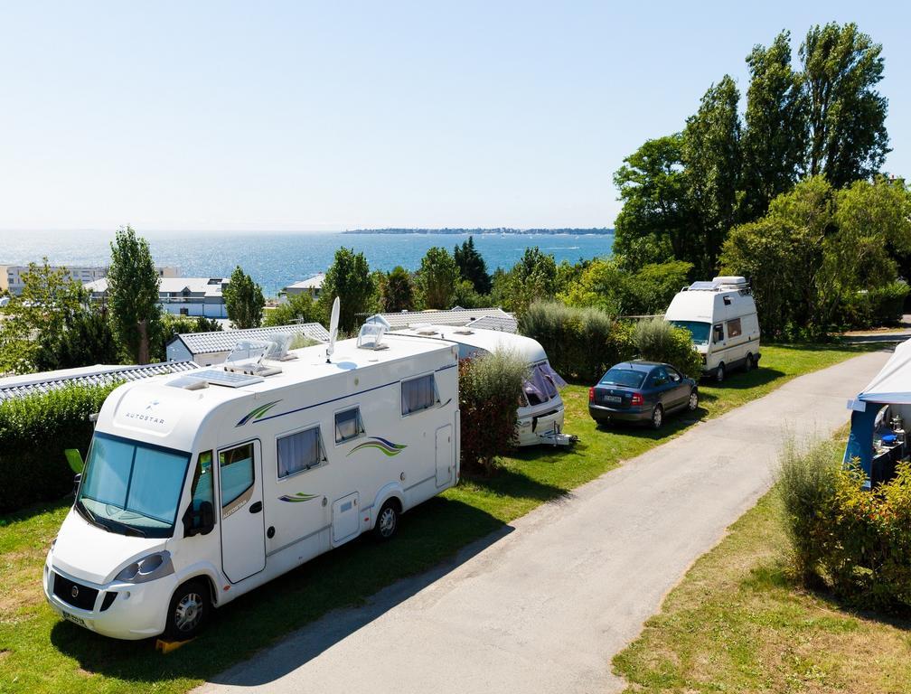 Camping Les Sables Blancs Concarneau Eksteriør bilde