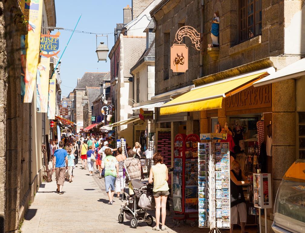 Camping Les Sables Blancs Concarneau Eksteriør bilde