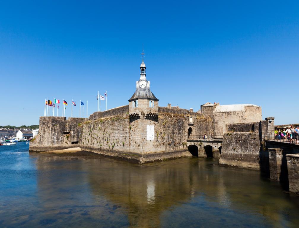 Camping Les Sables Blancs Concarneau Eksteriør bilde