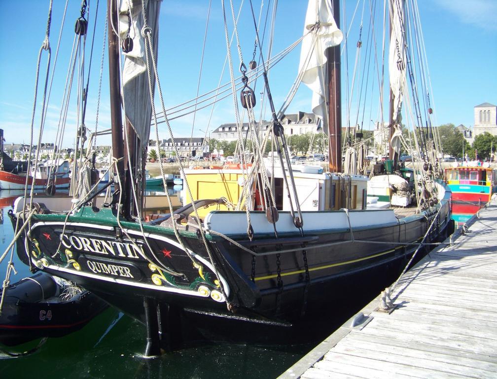 Camping Les Sables Blancs Concarneau Eksteriør bilde